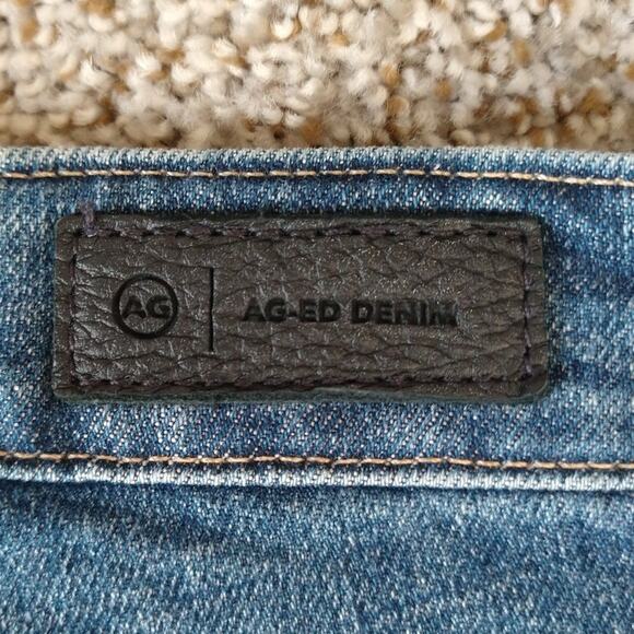 FLAWED** NWT AG Jeans Saige Wide Leg Fray Crop Women's size 29 - Picture 4 of 15